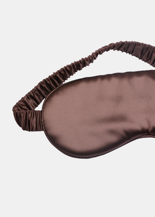 cocoa silk eye mask