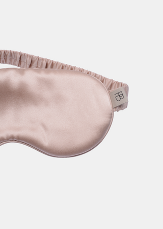 rose silk eye mask